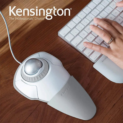 Kensington Orbit Wired Trackball Mouse with Scroll Ring 72337, 75327, 72500