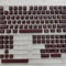 114 Keys GMK keycaps White Minimalist Keycap Double Shot PBT Cherry Profile For Alice layout MX Switch Mechanical Keyboard