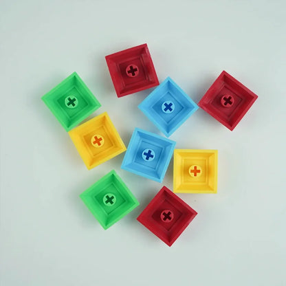 NPKC WASD Arroow ESC Keycaps DSA Supplementary PBT Keycap Red Yellow Blue Green Key caps for MX Switch Mechanical Keyboard DIY