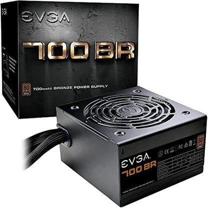 700W  700BR 80 Plus Bronze Power Supply 3 Year  OVP UVP OCP OPP SCP OTP Compatible with Personal Computer PCIe 2x 550mm 670mm