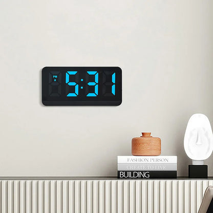 Xiaomi Electronic Wall Clock Temperature Date Table Clock Wall-mounted Dual Alarms Digital LED Clocks for Home Bedroom Voice