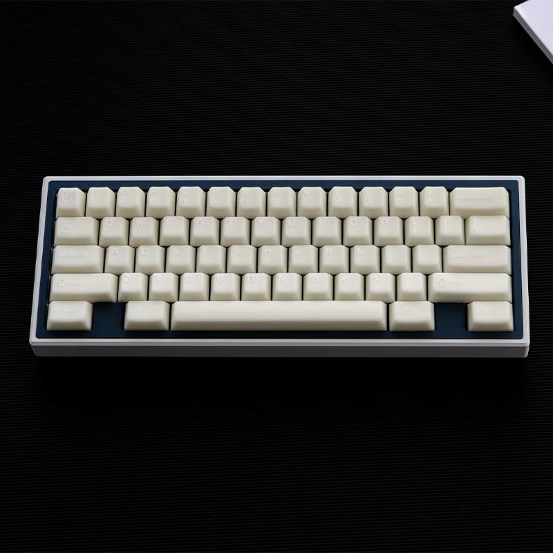 114 Keys GMK keycaps White Minimalist Keycap Double Shot PBT Cherry Profile For Alice layout MX Switch Mechanical Keyboard