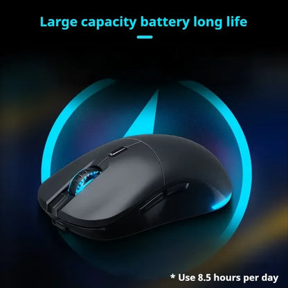 Mechevo M710 Dual-Mode Wireless Gaming Mouse 10000dpi Portable Lightweight Office Gaming Mouse With Replaceable Back Cover