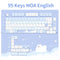 USLION 95Keys Dessert Cat Theme Keycaps MOA Profile PBT Key Caps Kit for 61/64/68/84/75/87Keys GMK67 Gaming Mechanical Keyboard