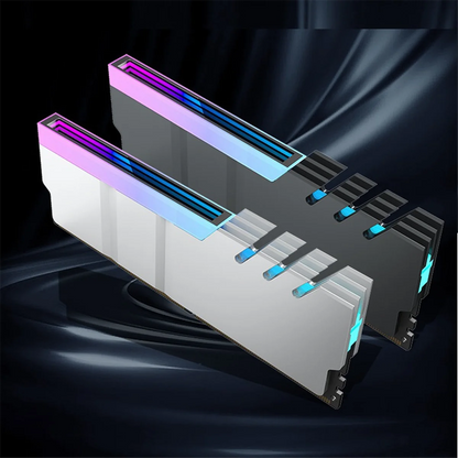 Computer DDR4 DDR5 5V ARGB Sync Memory Radiator PC RGB Colorful RAM Heatsink Cooler Cooling Shim Armor Black