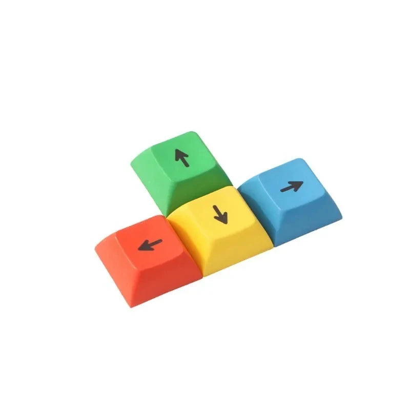 NPKC WASD Arroow ESC Keycaps DSA Supplementary PBT Keycap Red Yellow Blue Green Key caps for MX Switch Mechanical Keyboard DIY