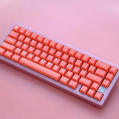 114 Keys GMK keycaps White Minimalist Keycap Double Shot PBT Cherry Profile For Alice layout MX Switch Mechanical Keyboard