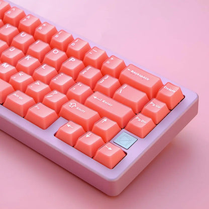 114 Keys GMK keycaps White Minimalist Keycap Double Shot PBT Cherry Profile For Alice layout MX Switch Mechanical Keyboard